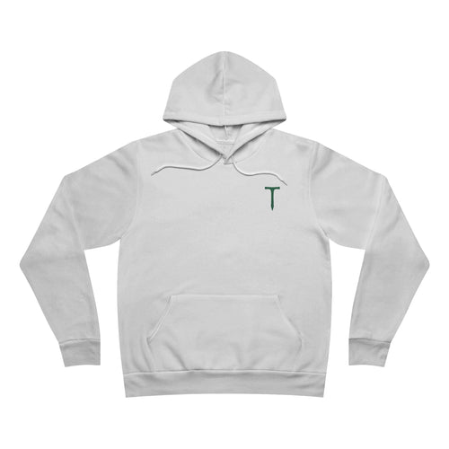 Minimalist 'T' Embroidered Hoodie — Classic Pullover Sweatshirt