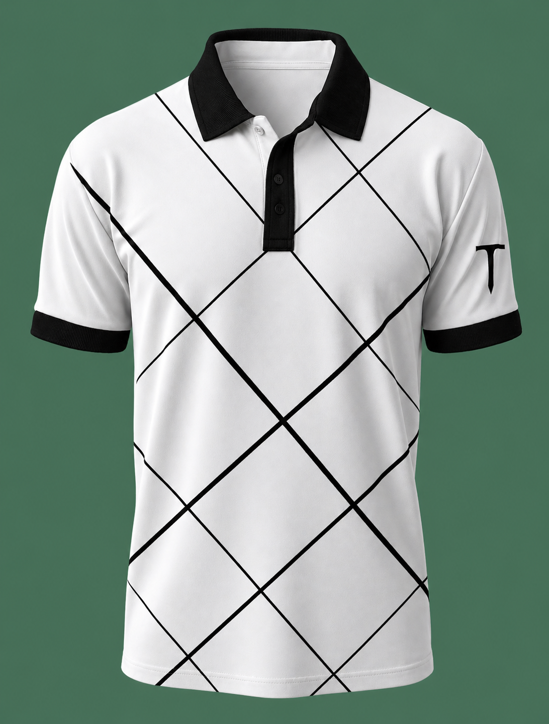 Argyle Golf Polo Shirt